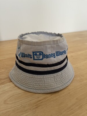 Vintage Walt Disney World Bucket Hat Used-image