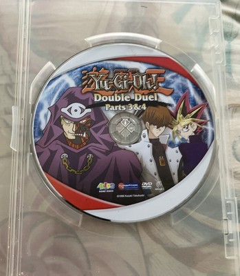YU-GI-OH! DOUBLE DUEL PARTS 3 & 4 (DVD) LIKE NEW Disc - NO CASE-image