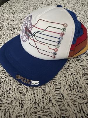 Epcot 35 Walt Disney World Retro Hat 35th Anniversary 2017 Disney Parks-image