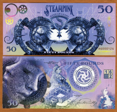 Steampunk, 50 Pounds, Fantasy Polymer, 2022 Intriguing-image