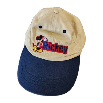 Vintage Walt Disney World Mickey Mouse Hat Strapback -image