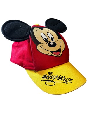 Walt Disney World PARKS Mickey Mouse EARS Baseball Cap Hat Size YOUTH Kids-image
