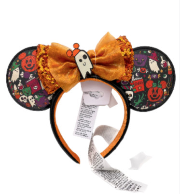 Disney Parks  Halloween Ghost Mickey Ears - NEW WDW-image