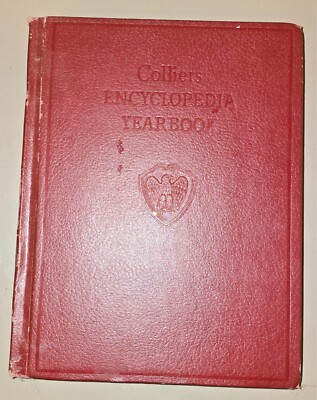 1963 Collier’s Encyclopedia Yearbook - Covering The Year 1962 (Hardcover)-image