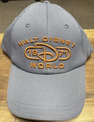 Walt Disney World 1971 D Cap Hat Disney Parks Authentic Original StrapBack-image