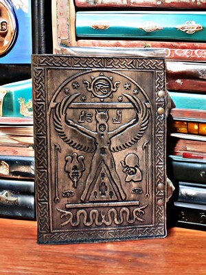 handmade journal leather sketchbook leather notebook journals-image