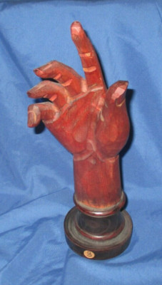 DISNEY Original Cast Member Prop ~ Mannequin Hand Used for Jewelry Display-image