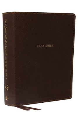NKJV Journal the Word Reference Bible Brown (Red Letter Edition)-image