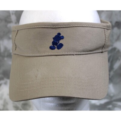 Walt Disney World Mickey Mouse Visor Tan Adjustable Hat-image