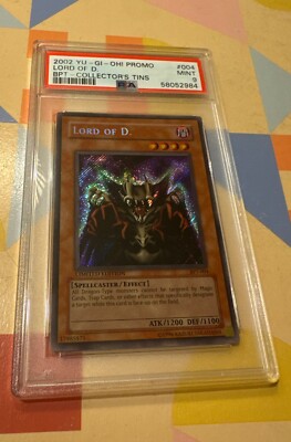 2002 Yu-Gi-Oh! PSA 9 - Lord of D. BPT-004 LIMITED EDITION-image