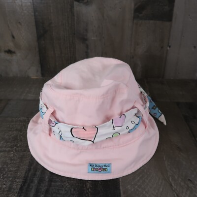 Walt Disney World Parks Adult Pink Princess Bucket Hat with Band Embroidered-image