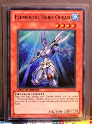 ELEMENTAL HERO OCEAN CT07-EN018 LIMITED EDITION-image