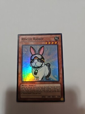 Yu-Gi-Oh! TCG Rescue Rabbit 2012 Collectors Tins CT09-EN015 Limited Edition...-image