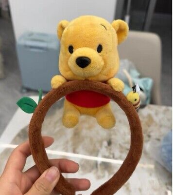 Tokyo Resort Disney Parks Winnie the Pooh Headband Ears Plush Doll-image