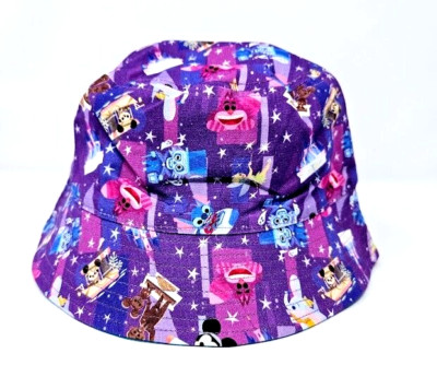 Walt Disney World Attractions Icons Joey Chou Reversible Bucket Hat New-image
