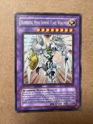 Yu-Gi-Oh! TCG Elemental HERO Shining Flare Wingman 2006 Collector's Tins...-image