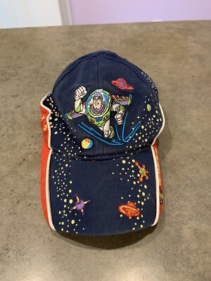 Walt Disney World Buzz Lightyear Hat Toy Story Child’s Baseball Cap Cotton-image