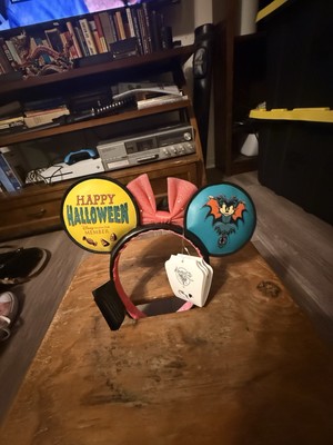 DVC Disney-Vacation Club Halloween Glow in Dark Minnie Ears Headband-image