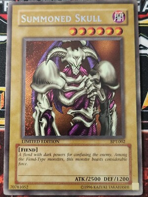 Summoned Skull BPT-002 2002 Collectors Tin Limited Edition-image