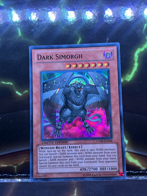 Dark Simorgh CT08-EN006 Super Rare Limited Edition NM (slot#184)-image