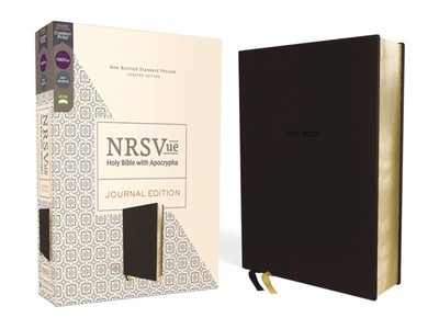 Nrsvue Holy Bible With Apocrypha Journal Edition Black-image