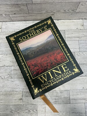 The New Sotheby's Wine Encyclopedia, by Tom Stevenson, HC Leather Bound Gilt, DK-image