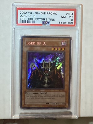 Yugioh Lord of D BPT-004 Limited Edition PSA 8. -image