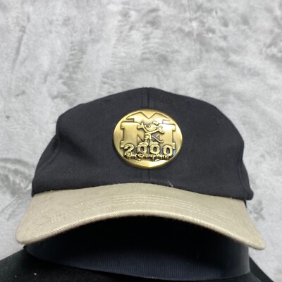 Walt Disney World 2000 Hat Mickey Mouse Metal Emblem Baseball Cap-image