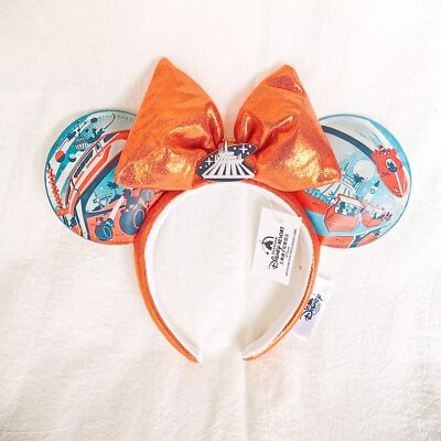 Disney Parks Magic Kingdom Tomorrowland Mickey Mouse Ears Headband 2024-image