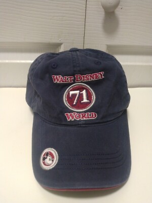 Walt Disney World Est 1971 Distress Faded Adjustable Baseball Cap Hat-image