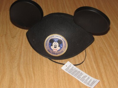 Walt Disney World Most Magical Place on Earth 50 Years Anniversary Ears Hat New-image