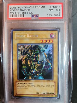 2005 Yu-Gi-Oh! Promo Collector Tins Vorse Raider PSA 8 Mint #EN003-image