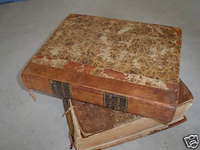 RARE Lot of 2 1818 American Encyclopedia o Arts Science-image