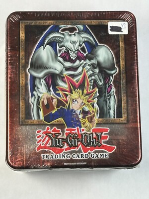 YUGIOH 2002 Summoned Skull BPT Booster Pack Collector's Tin - SEALED-image