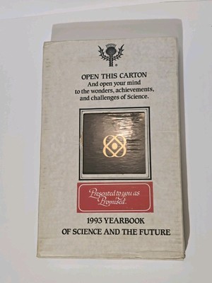 📚 **NEW SEALED!** Encyclopedia Britannica Science and the Future 1993 Yearbook-image