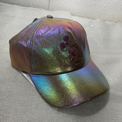 Disney Parks Mens Multicolor Adjustable Buckle Lightweight Baseball Hat One Size-image