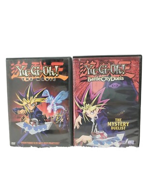 Yu Gi Oh The Movie Battle City Duels The Mystery Duelist DVDs Set Cartoon Action-image