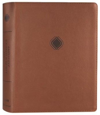Amplified Journal the Word Bible Brown-image