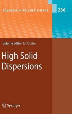 High Solid Dispersions by Michel Cloitre (English) Hardcover Book-image