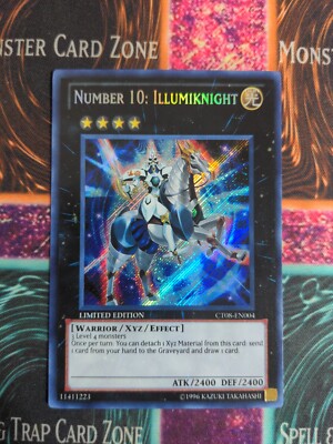Yu-Gi-Oh! Number 10: Illumiknight CT08-EN004 Limited Secret Rare NM-image