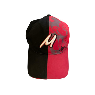 Walt Disney World Baseball Cap Strapback Hat Mickey Mouse Red Black Embroidered-image