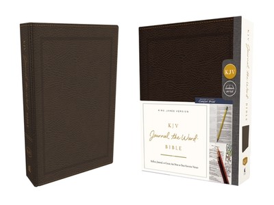 KJV Journal the Word Bible Brown (Red Letter Edition)-image