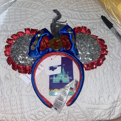 Disney Parks Dumbo Edition Minnie Mickey The Main Attraction Feather Ears NWT-image