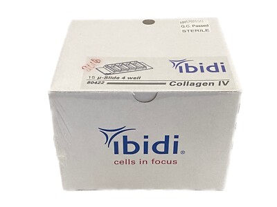 (15) IBIDI µ-Slide 4-Well Chambered Coverslips for Cell Culture Microscopy 80422-image
