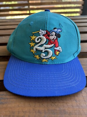 Walt Disney World 25th Anniversary Ball Cap Youth Sorcerer Mickey-image