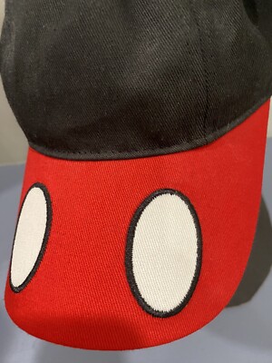Walt Disney World Mickey Mouse Ears Adjustable Baseball Cap Hat - Pre-Owned-image