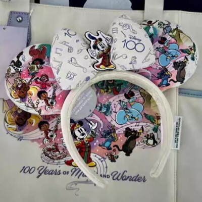DisneyParks Mickey Ears 100 Years Special Moments Music Band Leader Headband-image
