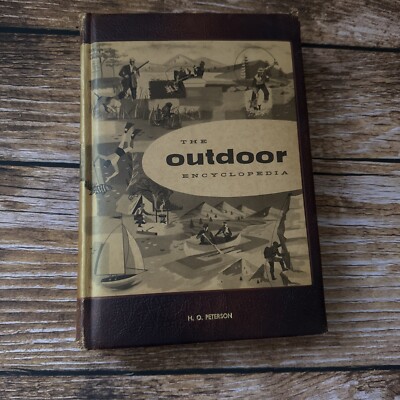 The Outdoor Encyclopedia, H.O. Peterson Leather Cover 1957-image