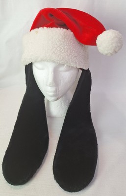 Walt Disney World Disneyland Goofy Ears Santa Hat Holiday Christmas -image