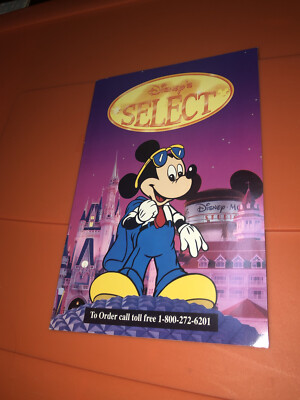 VTG Walt Disney World Select Souvenir Merchandise Catalog Brochure Jewelry Plush-image